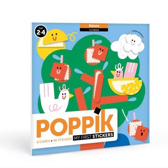 Poppik Moje první samolepky - Příroda