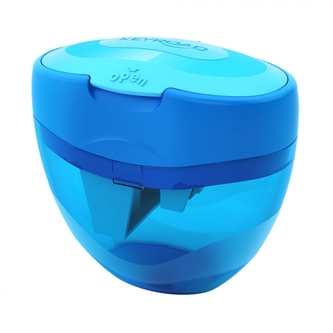 Ořezávátko KEYROAD TRI Plus, plast, modrá