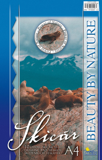 Skicák A4,10 listů, 220 g