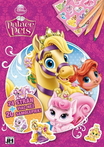 24 strán + viac než 20 samolepiek! Palace pets