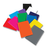 Školský zošit Pigna Monocromo A4, linajkový, 40 listov, mix farieb