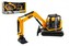 Stavebný stroj bager pásový plast 42cm v krabici 47x22x19cm