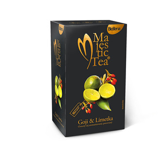 BIOGENA Majestic Tea Goji &amp; Limetka 20 x 2,5 g