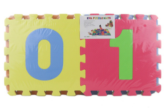 Penové puzzle 16ks počítanie