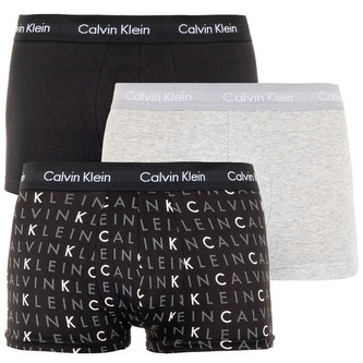 3PACK pánské boxerky Calvin Klein vícebarevné Velikost: L