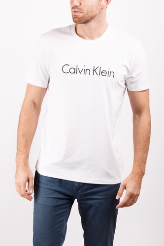 Pánské tričko Calvin Klein bílé Velikost: L