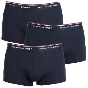 3Pack pánské boxerky Tommy Hilfiger Low Rise černé Velikost: L