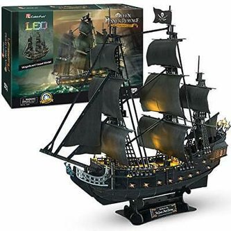 Puzzle 3D LED - Queen Anne´s Revenge 293 dílků
