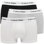 Calvin Klein Pánské Boxerky Cotton Stretch Low Rise Trunk Grey Black White 3PACK Velikost: XL