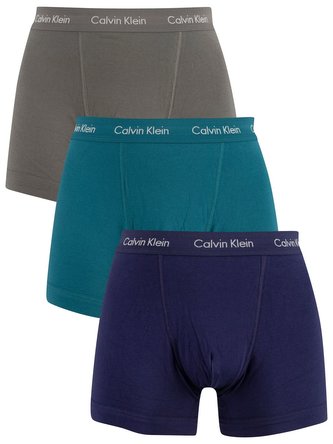 Prémiové pánské boxerky 3pack Calvin Klein multi Velikost: S