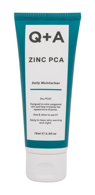 Q+A Zinc PCA Denní pleťový krém Daily Moisturiser 75 ml pro ženy
