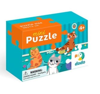 Dodo Puzzle mini Bláznivé mačičky 35 dielikov
