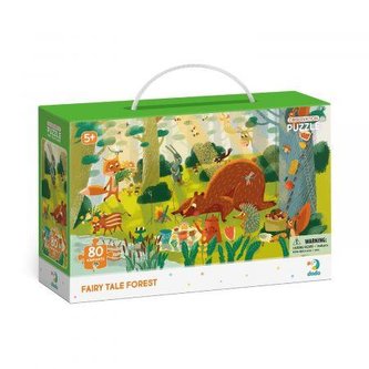 Dodo Puzzle s hľadaním obrázkov - Rozprávkový les 80 dielikov