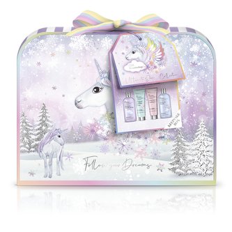 Unicorn dárkový set péče o tělo v kufříku
