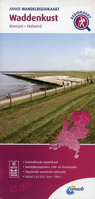Waddenkust (Marrum / Holwerd) 1:33 000