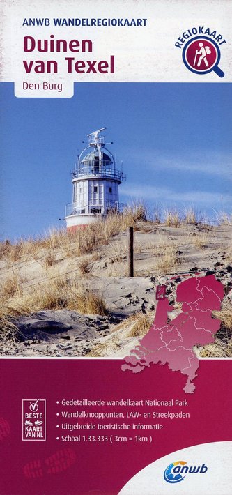 Duinen van Texel  (Den Burg) 1:33 000