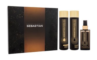 Sebastian Professional Dark Oil šampon Dark Oil 250 ml + kondicionér Dark Oil 250 ml + olej na vlasy Dark Oil 95 ml