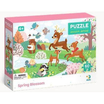 Dodo Puzzle ročné obdobie - Jarné kvety 60 dielikov