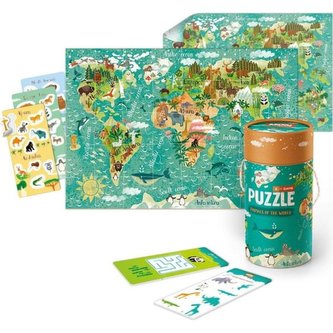 Dodo Puzzle a aktivity - Zvieratá sveta 40 dielikov