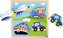 Small Foot Dřevěná hračka puzzle dopravní vozidla