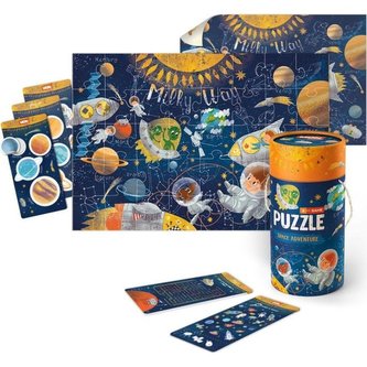 Dodo Puzzle a aktivity - Výlet do vesmíru 40 dielikov