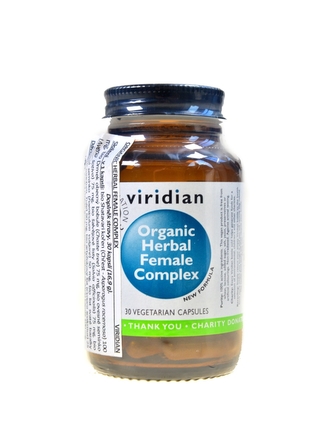 Viridian - Herbal Female Complex 30 kapslí Organic