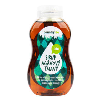 Sirup agávový tmavý 250 ml BIO   COUNTRY LIFE