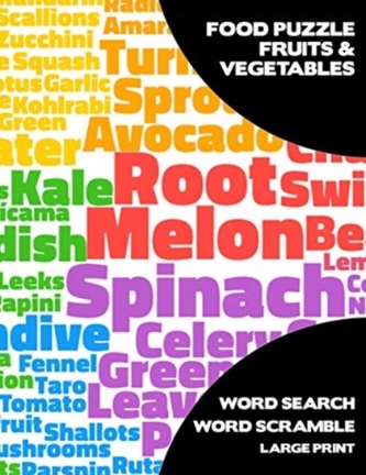 FOOD PUZZLE FRUITS & VEGETABLES