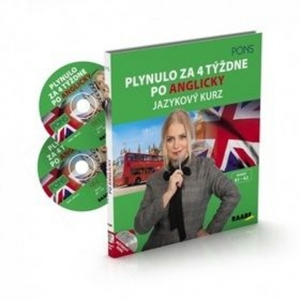 Plynulo za 4 týždne po anglicky - Jazykový kurz + 2 CD