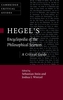 Hegel's Encyclopedia of the Philosophical Sciences
