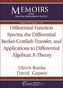 Differential Function Spectra, the Differential Becker-Gottlieb Transfer, and Applications to Differential Algebraic $K$