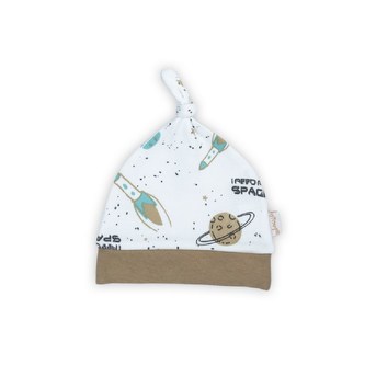 Kojenecká bavlněná čepička Nicol Star - velikost 56 (0-3m)