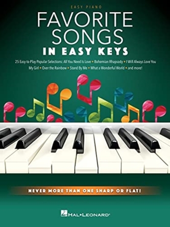 FAVORITE SONGS IN EASY KEYS