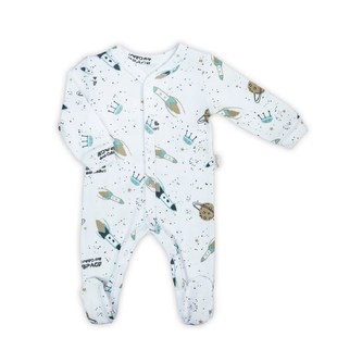 Kojenecký bavlněný overal Nicol Star - velikost 74 (6-9m)