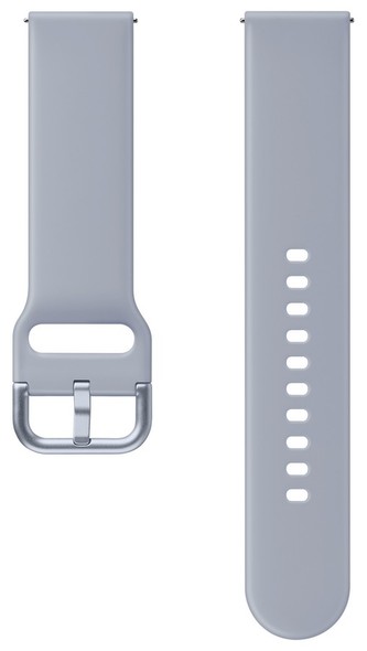 Samsung ET-SFR82MS Watch Active2 Sport Band,Silver