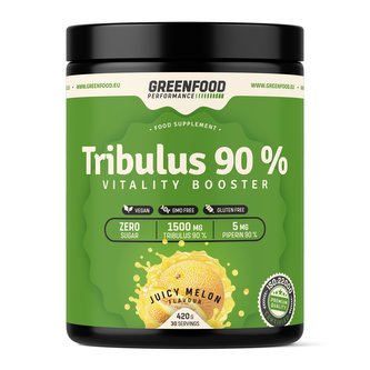 GreenFood nutrition - Performance Tribulus 420g - Melounový juice