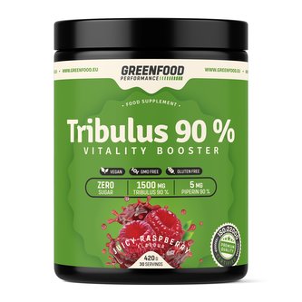 GreenFood nutrition - Performance Tribulus 420g - Malinový juice
