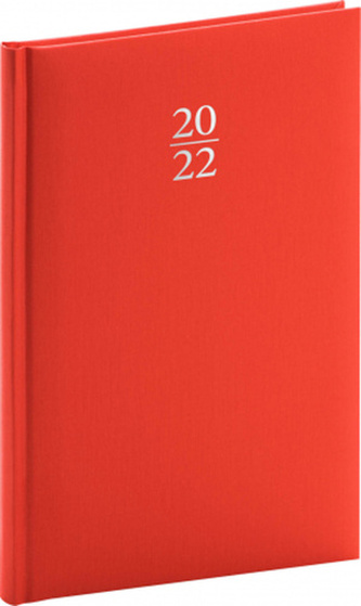 Týdenní diář Capys 2022, červený