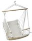 Křeslo houpací závěsné 100x50 cm CRAIG béžové