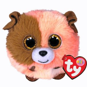 TY Puffies MANDARIN - oranžový pejsek10 cm