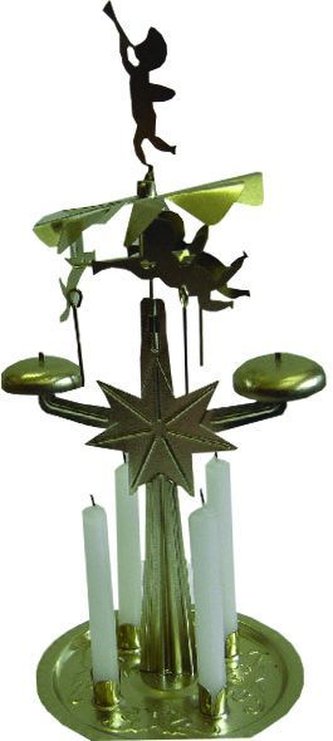 Zvonění andělské zlaté 4 svíce