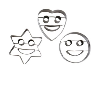 Vykrajovátka na cukroví 3 ks 5 cm