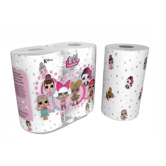 Kuchyňské utěrky potištěné LOL 3 vrstvé 2 ks