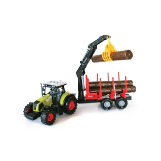 Traktor se dřevem se zvukem