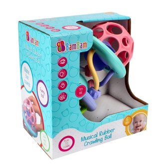 Hudební gumová koule