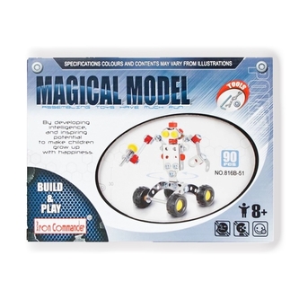 Kovová stavebnice - vozidlo