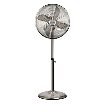 Stojanový ventilátor, G5003600, nerez stojanový ventilátor, prům. 45 cm, 60 W