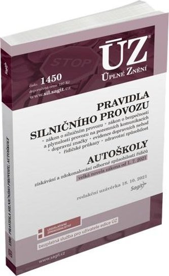 ÚZ 1450 Pravidla silničního provozu