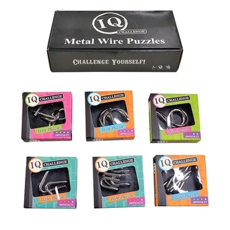 Hlavolam kovový mix