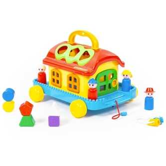 Veselý domeček na kolečkách